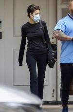 HALSEY Leaves Epione Cosmetic Dermatology Center in Beverly Hills 05/19/2023