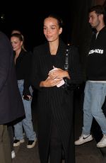 HANA CROSS Arrives at Chiltern Firehouse in London 05/12/2023