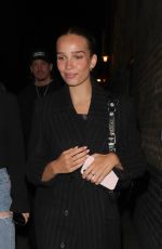 HANA CROSS Arrives at Chiltern Firehouse in London 05/12/2023