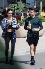 HAYLEY ERBERT and Derek Hough at Erewhon Market in Los Angeles 05/21/2023