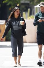 HAYLEY ERBERT and Derek Hough Out for Smoothies at Erewhon Market in Los Angeles 05/15/2023