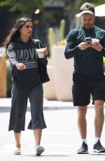 HAYLEY ERBERT and Derek Hough Out for Smoothies at Erewhon Market in Los Angeles 05/15/2023