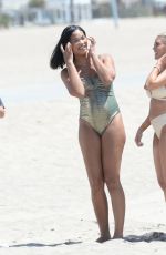 HEATHER RAE YOUNG and BRITTANY CATWRIGHT in Bikinis at a Beach Photoshoot in Playa Del Rey 05/03/2023