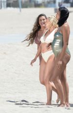 HEATHER RAE YOUNG and BRITTANY CATWRIGHT in Bikinis at a Beach Photoshoot in Playa Del Rey 05/03/2023