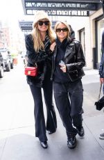 HEIDI and LENI KLUM Out and About in New York 05/04/2023