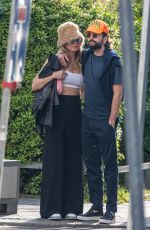 HEIDI KLUM and Tom Kaulitz Out in Berlin 05/23/2023