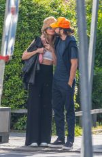 HEIDI KLUM and Tom Kaulitz Out in Berlin 05/23/2023