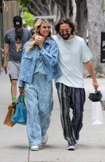 HEIDI KLUM and Tom Kaulitz Out in Los Angeles 05/30/2023