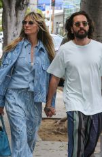 HEIDI KLUM and Tom Kaulitz Out in Los Angeles 05/30/2023