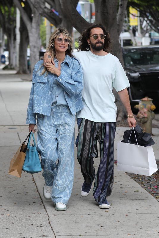 HEIDI KLUM and Tom Kaulitz Out in Los Angeles 05/30/2023