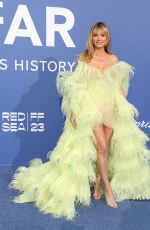 HEIDI KLUM at Amfar Cannes Gala 2023 in Cap D
