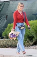 HILARY DUFF Arrives at Mother