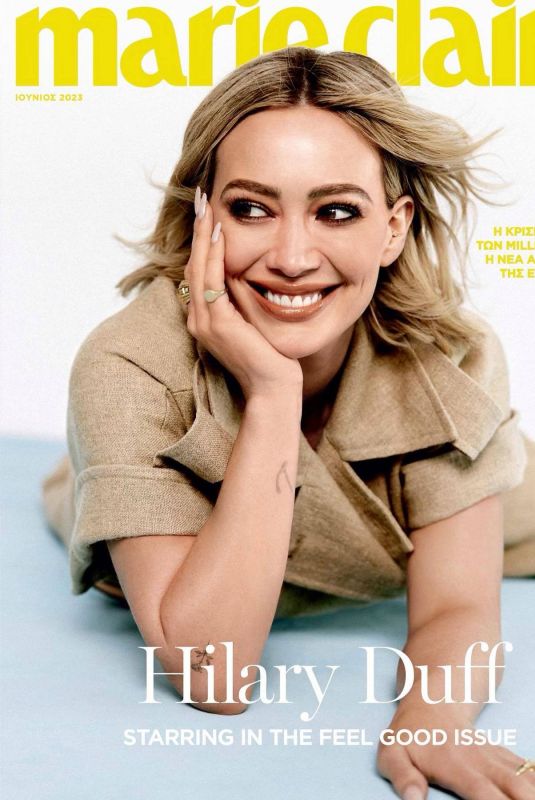 HILARY DUFF for Marie Claire Magazine, Greece June 2023