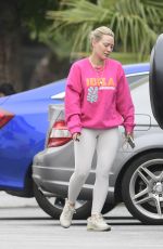 HILARY DUFF Out and About in Los Angeles 05/22/2023