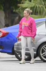 HILARY DUFF Out and About in Los Angeles 05/22/2023