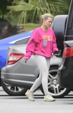 HILARY DUFF Out and About in Los Angeles 05/22/2023