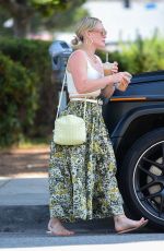 HILARY DUFF Out for Iced Coffee and Snack in Los Angeles 05/18/2023