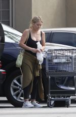 HILARY DUFF Out Shopping at Bristol Farms in Los Angeles 05/17/2023