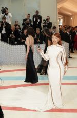 ICE SPICE at 2023 Met Gala Celebrating Karl Lagerfeld: A Line of Beauty in New York 05/01/2023