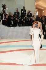 ICE SPICE at 2023 Met Gala Celebrating Karl Lagerfeld: A Line of Beauty in New York 05/01/2023
