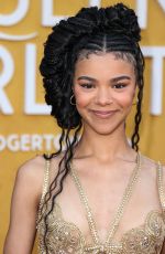 INDIA AMARTEIFIO at Queen Charlotte: A Bridgerton Story Premiere in Westwood 04/26/2023