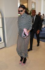IRINA SHAYK Arrives at Martinez Hotel in Cannes 05/22/2023