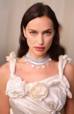 IRINA SHAYK at 2023 Met Gala Celebrating Karl Lagerfeld: A Line of Beauty in New York 05/01/2023