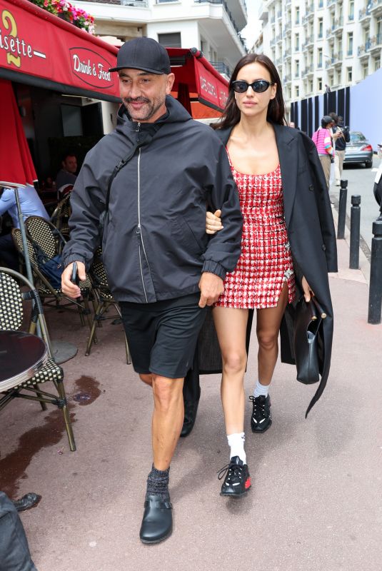 IRINA SHAYK Out and About in Cannes 05/21/2023