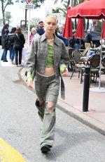 IRIS LAW Leaves Hotel Martinez in Cannes 05/18/2023