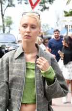 IRIS LAW Leaves Hotel Martinez in Cannes 05/18/2023