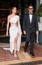 IRIS MITTENAERE Leaves Majestic Hotel in Cannes 05/17/2023