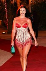 IVANA KNOLL Arrives at Carbone