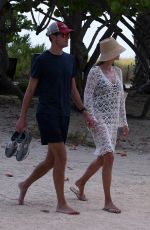 IVANKA TRUMP Out at a Beach in Miami 05/114/2023