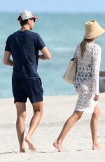 IVANKA TRUMP Out at a Beach in Miami 05/114/2023