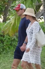 IVANKA TRUMP Out at a Beach in Miami 05/114/2023