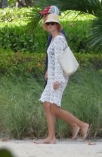 IVANKA TRUMP Out at a Beach in Miami 05/114/2023