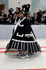 JANELLE MONAE at 2023 Met Gala Celebrating Karl Lagerfeld: A Line of Beauty in New York 05/01/2023