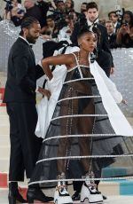 JANELLE MONAE at 2023 Met Gala Celebrating Karl Lagerfeld: A Line of Beauty in New York 05/01/2023