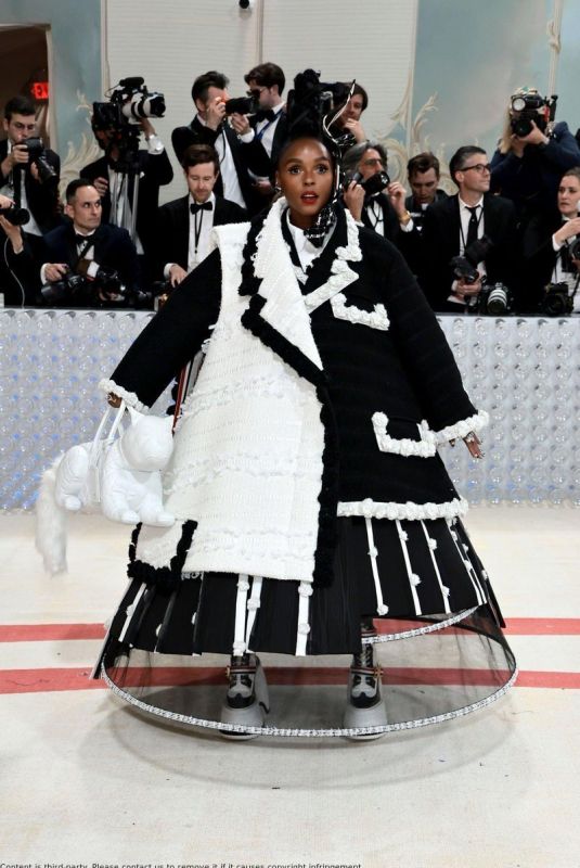 JANELLE MONAE at 2023 Met Gala Celebrating Karl Lagerfeld: A Line of Beauty in New York 05/01/2023