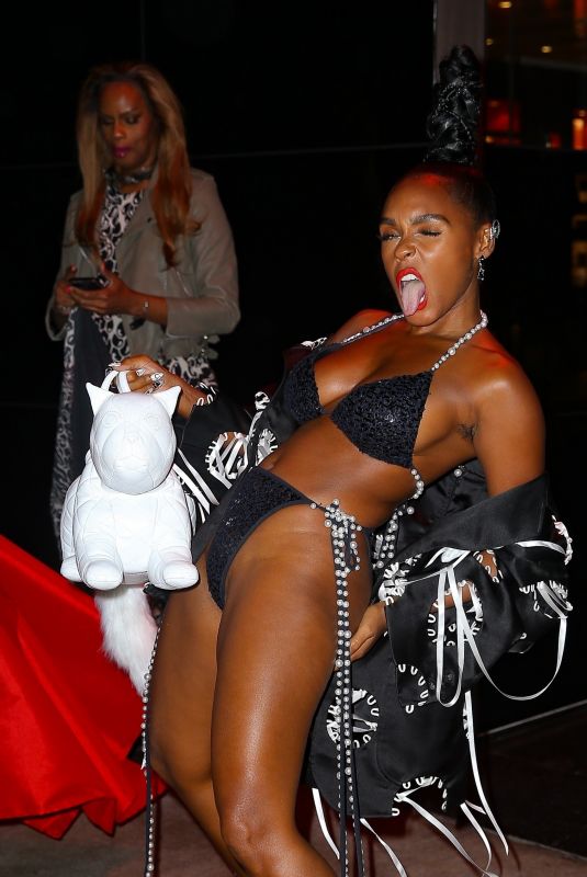 JANELLE MONAE at Met Gala Afterparty in New York 05/01/2023