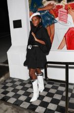 JANELLE MONAE Out for Dinner at Drake