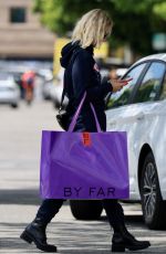 JANUARY JONES Out Shopping in Los Angeles 05/10/2023