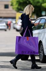 JANUARY JONES Out Shopping in Los Angeles 05/10/2023