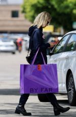 JANUARY JONES Out Shopping in Los Angeles 05/10/2023