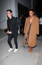 JASMINE TOOKES and Juan David Borrero Arrives at Opening of Drake’s in West Hollywood 05/04/2023