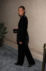 JASMINE TOOKES Out for Dinner at Lavo Restaurant in West Hollywood 05/19/2023