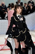 JENNA ORTEGA at 2023 Met Gala Celebrating Karl Lagerfeld: A Line of Beauty in New York 05/01/2023