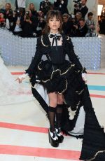 JENNA ORTEGA at 2023 Met Gala Celebrating Karl Lagerfeld: A Line of Beauty in New York 05/01/2023