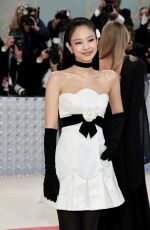 JENNIE KIM at 2023 Met Gala Celebrating Karl Lagerfeld: A Line of Beauty in New York 05/01/2023