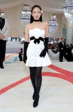 JENNIE KIM at 2023 Met Gala Celebrating Karl Lagerfeld: A Line of Beauty in New York 05/01/2023